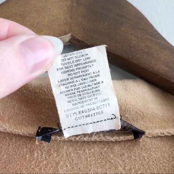 Cha Cha Vente Soft Suede Flowy Relaxed VNeck 3/4 Sleeve Mini Dress Tan - Picture 12 of 13